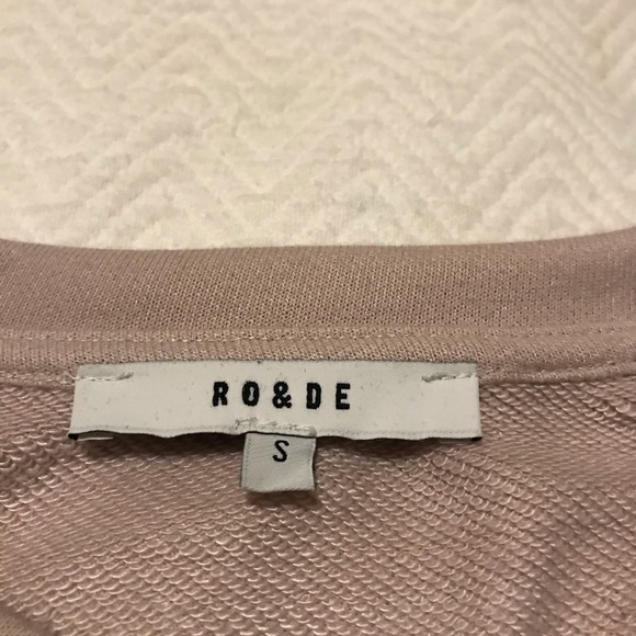 Rode Shirt Ruffled Short Sleeve - Picture 2 of 2